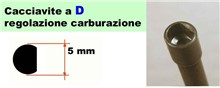 CACCIAVITE X REGOLAZIONE CARBURATORE ACTIVE