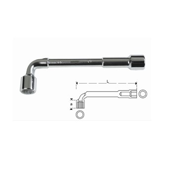 CHIAVE A PIPA DOPPIA 10mm MAURER PLU