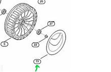 TAPPO RUOTA ANTER. RM 253/248 STIHL - 63407040301 TAPPO RUOTA ANTER. RM 253/248 STIHL - 63407040301