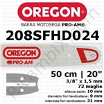 BARRA ADVANCECUT OREGON 72M 3/8