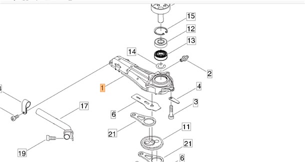 SCATOLA INGRANAGGI HCS165ES 85