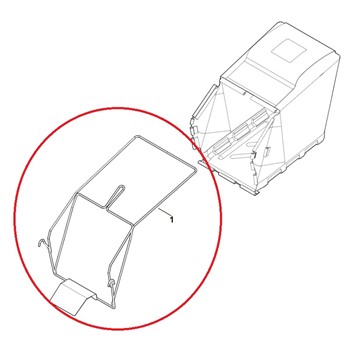 TELAIO CESTO RACCOLTA RMA 765 V STIHL - 63927003100