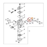 LEVA ACCELERATORE CARB. CS 270 - 281 310 - 351 - 352 - ECHO P003001040 LEVA ACCELERATORE CARB. CS 270 - 281 310 - 351 - 352 - ECHO P003001040
