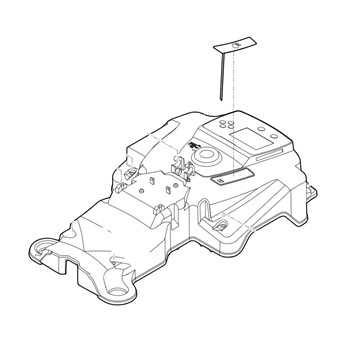 PARTE SUPERIORE SCOCCA RMI 422 STIHL - 63017008518
