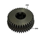 INGRANAGGIO SCORREVOLE G 14 - 84 PASBO - Z 38 - Z 43 - 004210001 INGRANAGGIO SCORREVOLE G 14 - 84 PASBO - Z 38 - Z 43 - 004210001