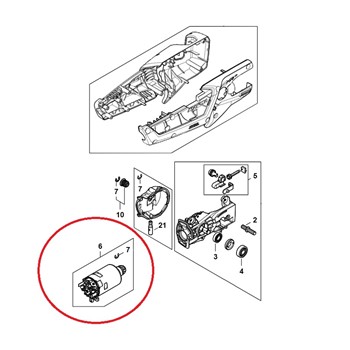 ELETTROMOTORE HTA 50 STIHL - LA026000202